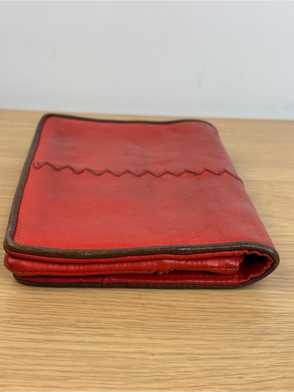 Brighton‎ Shiloh Africanz Red Leather Long Wallet. - Picture 13 of 15